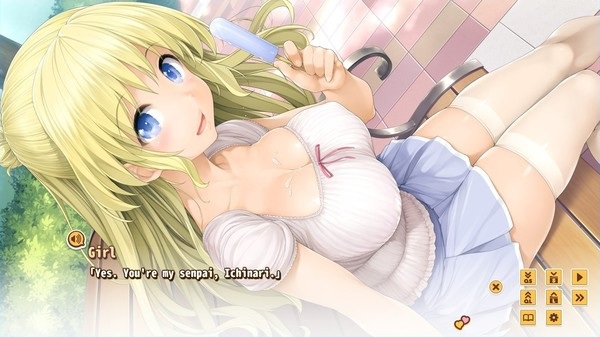 Game screenshot from LOVE³ -Love Cube-