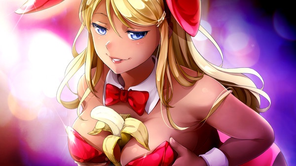 Game screenshot from HuniePop