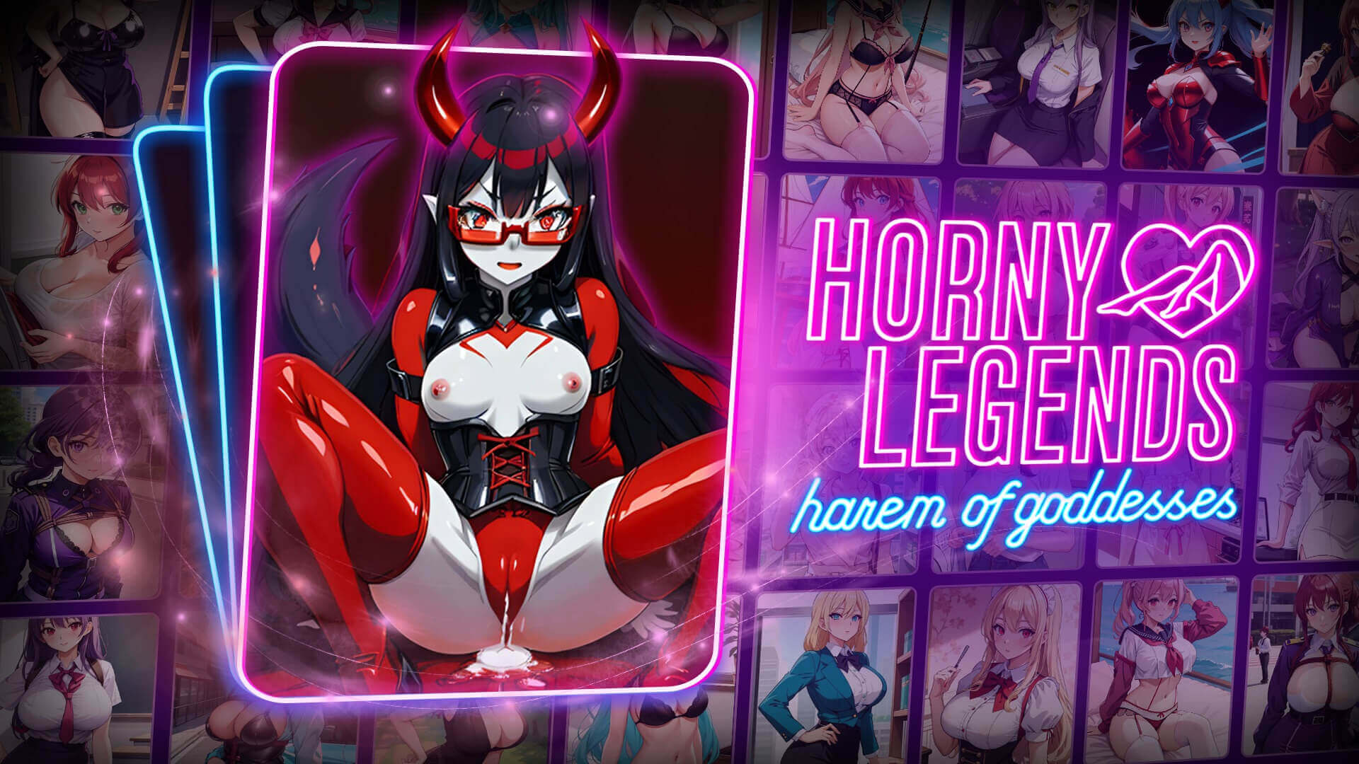 Game cover from Horny Legends: Harem of Goddesses