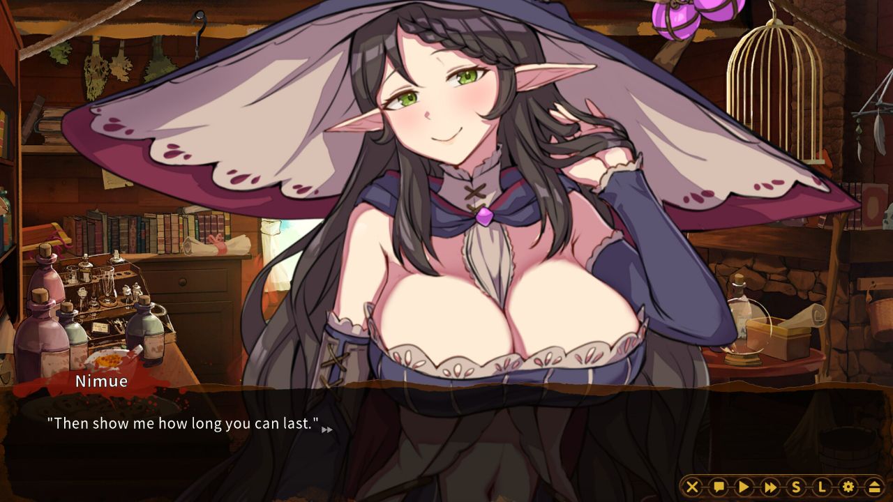 Playmeow - オリジナルのアダルトゲームを全力でサポートするプラットフォーム 精霊の妊 - 傲慢なエルフたちを妊娠させて征服せよ- screenshot7