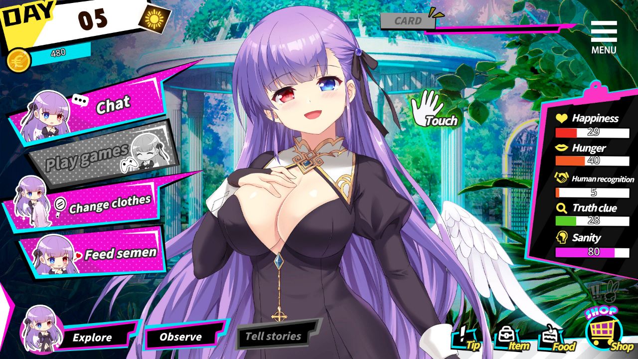 Playmeow - Orijinal oyunları destekleyen yetişkin oyun platformu Succubus Girl screenshot1