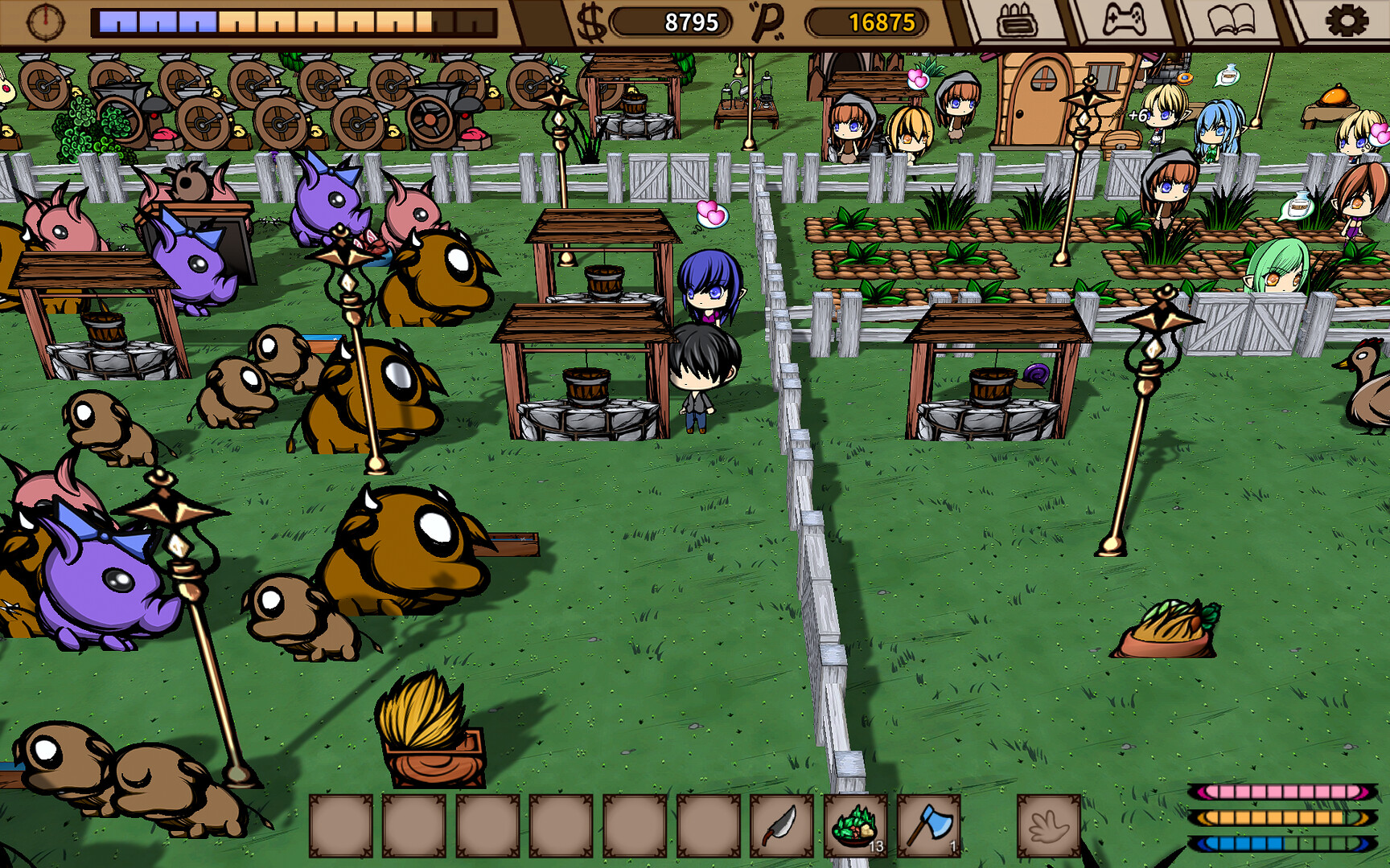 Playmeow - Orijinal oyunları destekleyen yetişkin oyun platformu Elflerin Seks Çiftliği screenshot6